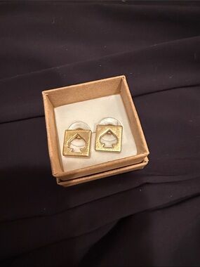 Kate Spade cut out Stud Earrings